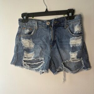 Rue 21 denim shorts light washed